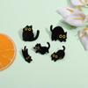 Spilla da bavero in metallo adorabile gattino nero - Decorazione animale, Corsage e Accessorio per abbigliamento