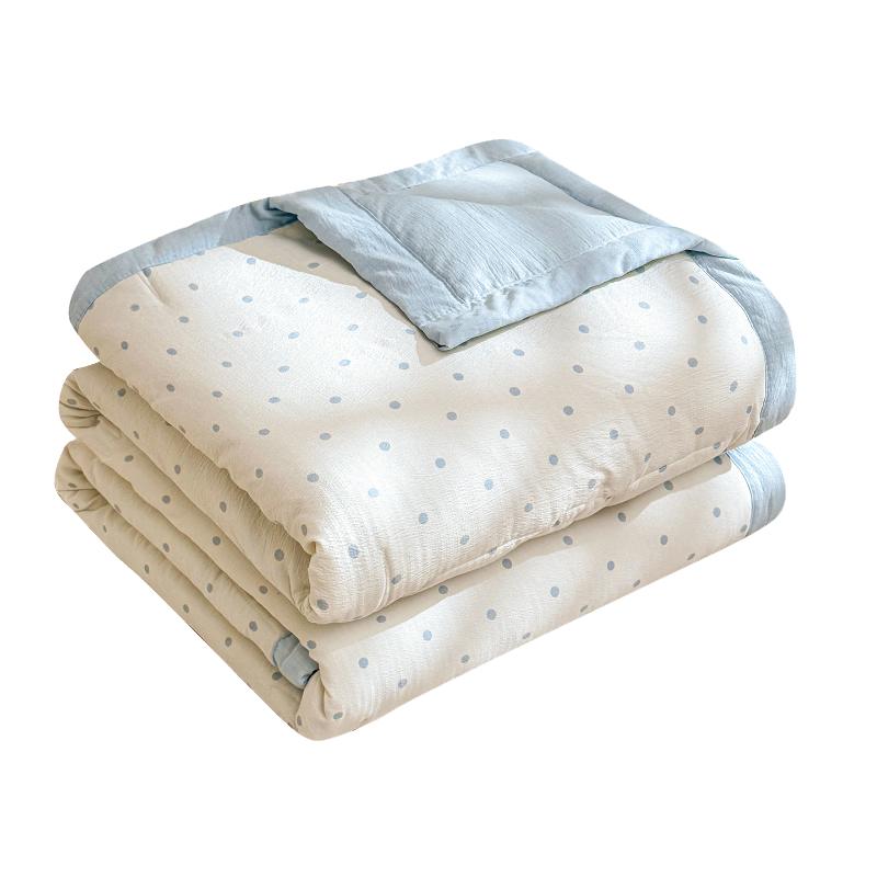 Hongdou Class A Cloud-Feel 51% Cotton Summer Quilt