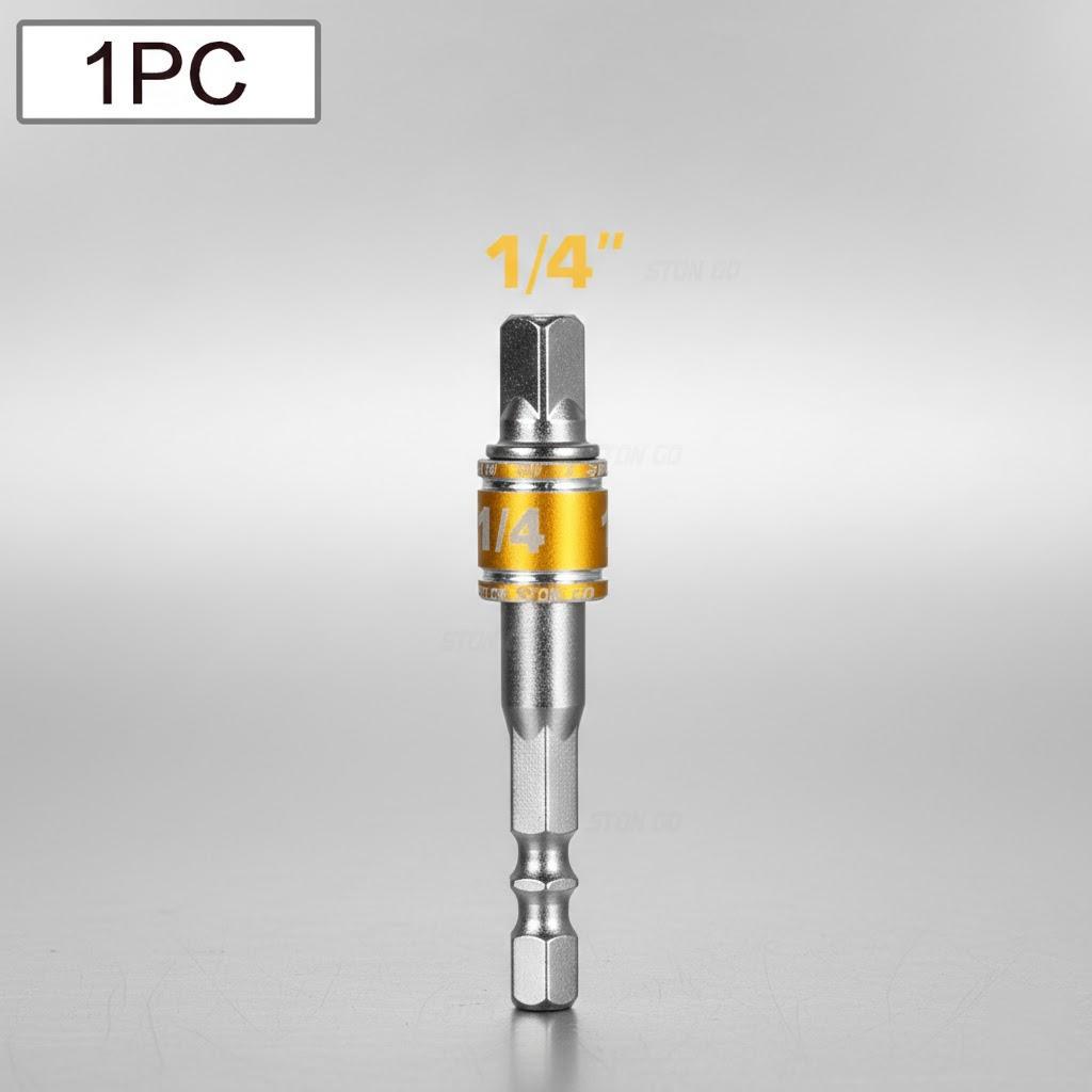 

1PC 3PCS Impact Grade Socket Adapter Set Turns Power Drills into High Speed Nut Drivers 1 4 3 8 1 2