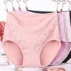 Women's Breathable Mid-waist Close-fitting Underwear Women's Sports Pants High Elastic Triangle Comfortable Underwear