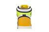 Jordan 1 Retro High White Black Volt University Gold (GS)