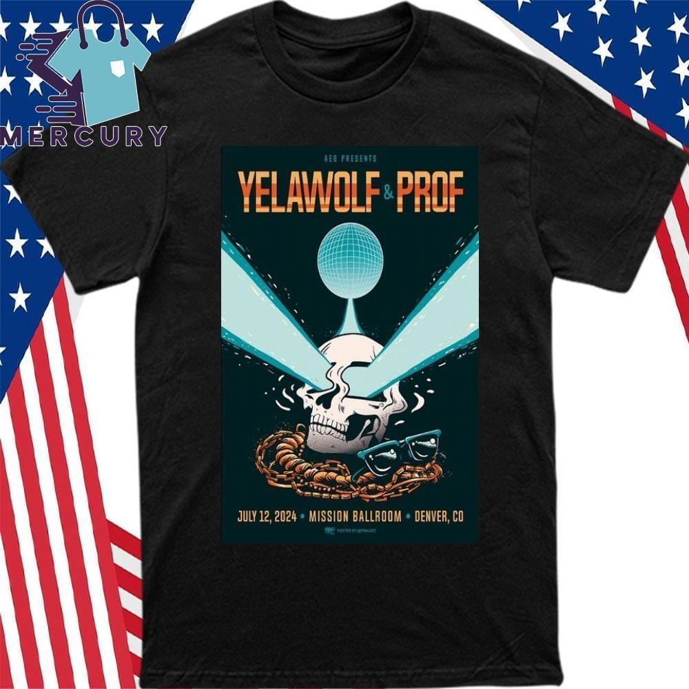 YelaWolf and Prof Denver CO July 12 All size Shirt JM996 Unisex T-Shirt L