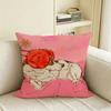 K-Kbrito Cushion Cover Natural Linen Pillowcase Set, All-In-One Decor For Sofa, Bedroom & Chair