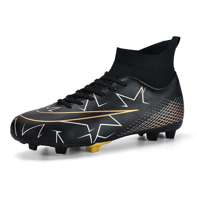 Men's Training Actual Combat Football Shoes Wear-resistant Anti-slip Rebound AG Long Nail Shock Absorption Shoes for Women