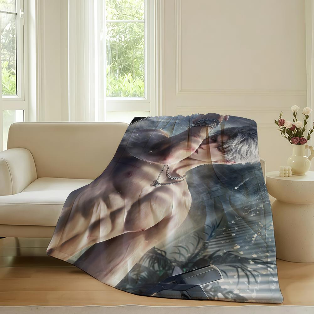 Love and Deepspace Sylus Blanket For Sofa Office Bed Plane Travel Sleep Read Relax Camping Soft And Warm