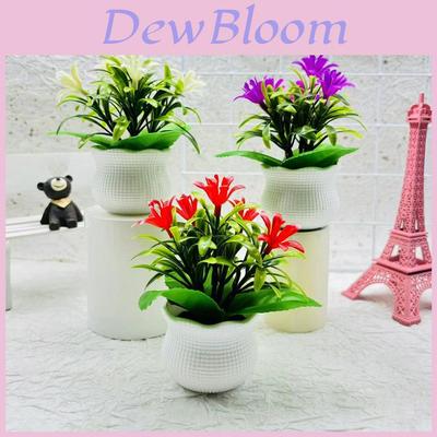Künstliche Orchideenpflanze mit Plastiktopf für Hochzeitsdeko und Hotelornamentik