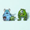 European and American Film and Television Characters, Metal Badges, Monster Academies, Big-eyed Monsters, Alloy Dripping Brooches, Accessories Pins