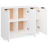 Sideboard in White 90.5 x 30 x 70 cm Particleboard