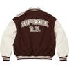 Supreme Captains Varsity Jacket Brown