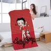 B-Betty Girl B-Boops Microfiber Beach Towel Absorbent Quick Dry Soft Yoga Swimming Resort Mountain Climbing Towel