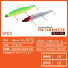 Daiwa Morethan Switch Hitter Gold Rainbow 120S+R Fishing Lure 120mm