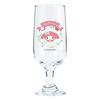 Sun Art Sanrio My Melody Glass Melo Soda Approximately 270ml Miscellaneous Goods Gift Present Made Japan SAN4216-3