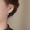 Forest Fairy Wind Moon Light Bubble Fish Tail Earnail Women's Fashion Versatile and Niche Mermaid Hime Earrings