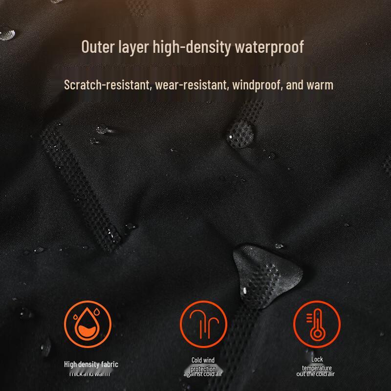 Jeanswest Men's Winter Fleece-Lined Baseball Collar Jacket