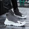Modetrend High Top Sneaker Herren Plateau Streetstyle Walking Schneestiefel Herren Gute Qualität Vulkanisierte Sneaker Schuhe Für Herren Winter