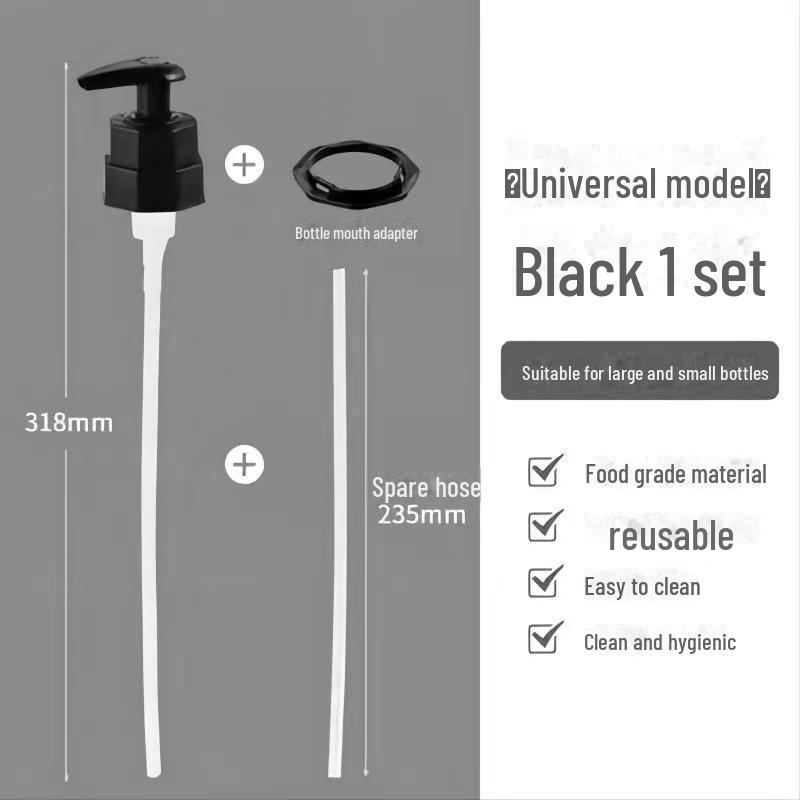 Wyciskarka do sosu ostrygowego Głowica pompki ułatwiająca dozowanie