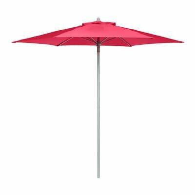 Folding Umbrella 2.3 M Anzio Red With Hydrophobic Coating