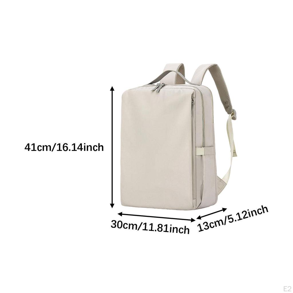 15.6inch Laptop Bag Computer Backpack for Work Airplane Commuting College Office