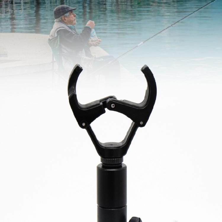 Portable Gripper Rest Holder Fishing Accessory Rod Gripper Rest Head 0.28in Thread Holder Head Universal Rod Holder