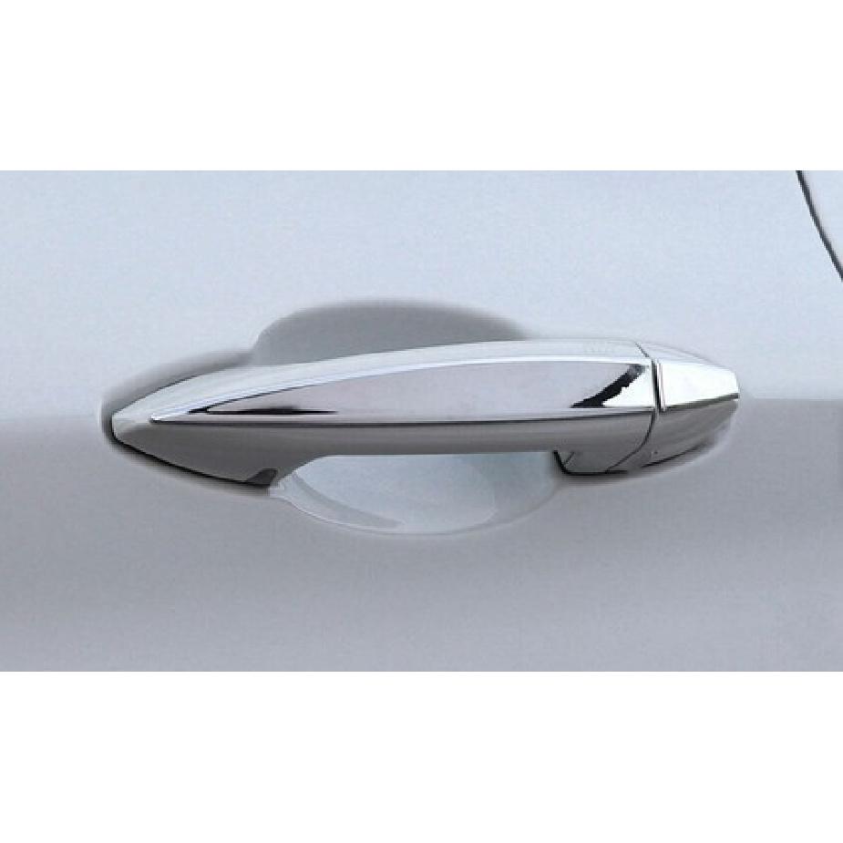 Fit For BMW X1 F48 2016-2021 ABS Chrome Car Door Handles Cover Trim Decor 8PCS