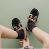 Krazing Pot Suede Fur Spring Autumn Winter Flats Lace Up Women Keep Warm Casual Shoes