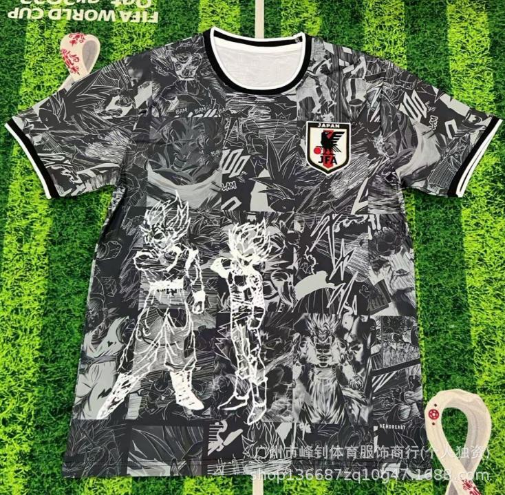 Maillot de football animé Coupe du Monde 2026, maillot thème dessin animé japonais, maillot de sport respirant pour l'entraînement