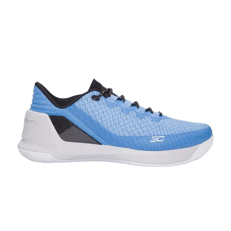 Under Armour Curry 3 Low Queensway Men Sneakers Blue Carolina-Blue Glacier-Grey 1286376-475