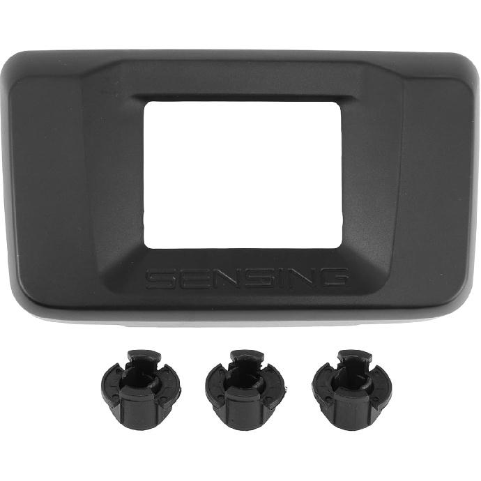 Distance Sensor Milliwave Radar Cover for Honda Accord 2018-2022, Car Distance Radar Sensor Cover with 3X Clips, Set A
