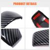 Carbon Fiber ABS Gear Shift Knob Cover Trim for Toyota Grand Highlander XK70 24+