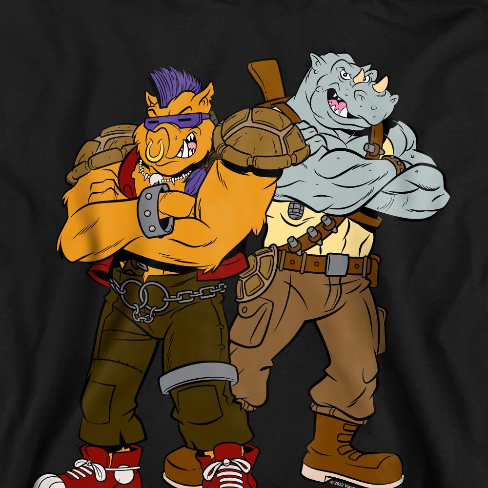 Teenage Mutant Ninja Turtles Unisex Adult Bebop & Rocksteady Sweatshirt