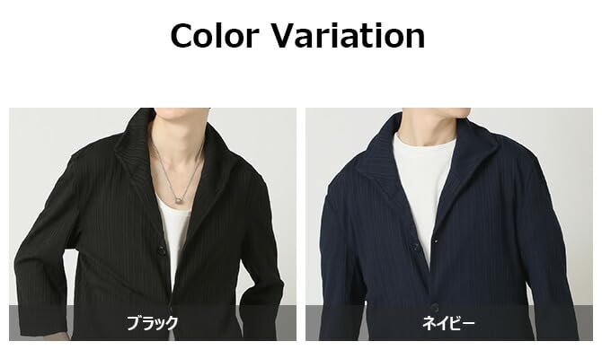 Arcade Slim Fit Tailored Jacket with Italian Wired Slim Random Terry Size M Navy Men's Collar, Collar, Fit, Lightweight, Stripe, 3/4 Sleeves,