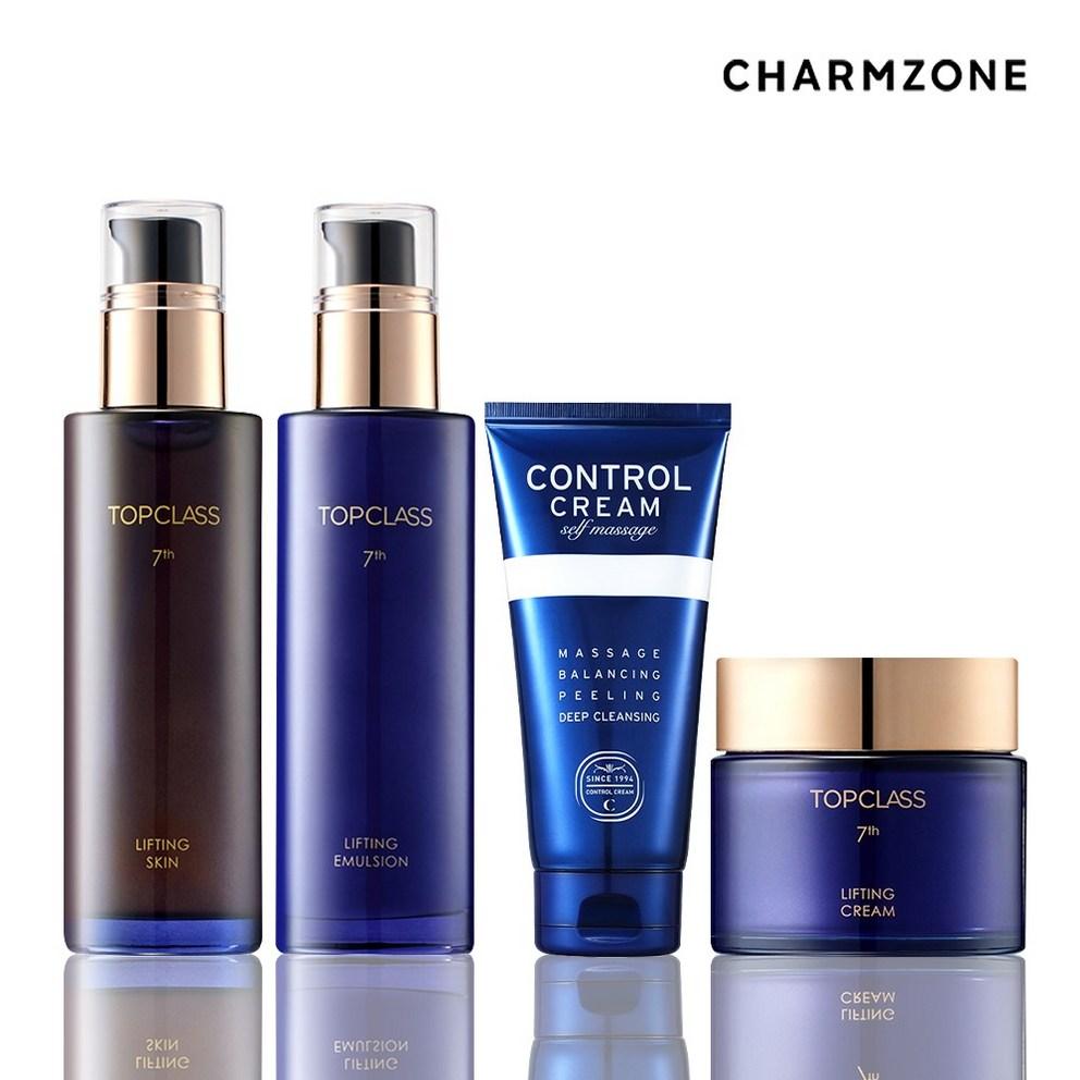 

Charmzone Top Class Lifting 4-Piece Set (Skin + Emulsion + Lifting Cream + Control Cream 40ml)