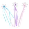 Princess Snowflake Crown and Wand Set for Children's Festival or Birthday