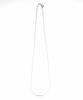 Small Silver Chain Sterling Silver Direct from the Figaro 50cm [Lion Heart] Necklace, 0.15cm wide, 925, Men's (with pouch), store, chain, (unoxidized)
