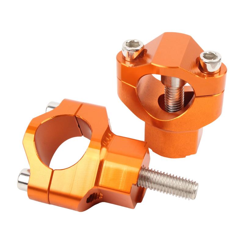 Motorcycle CNC 28MM Handlebar Risers Bar Mount Clamp For KTM EXC SX SXF XC XCF XC For Husqvarna TC FC TE FE 125-501cc 2009-
