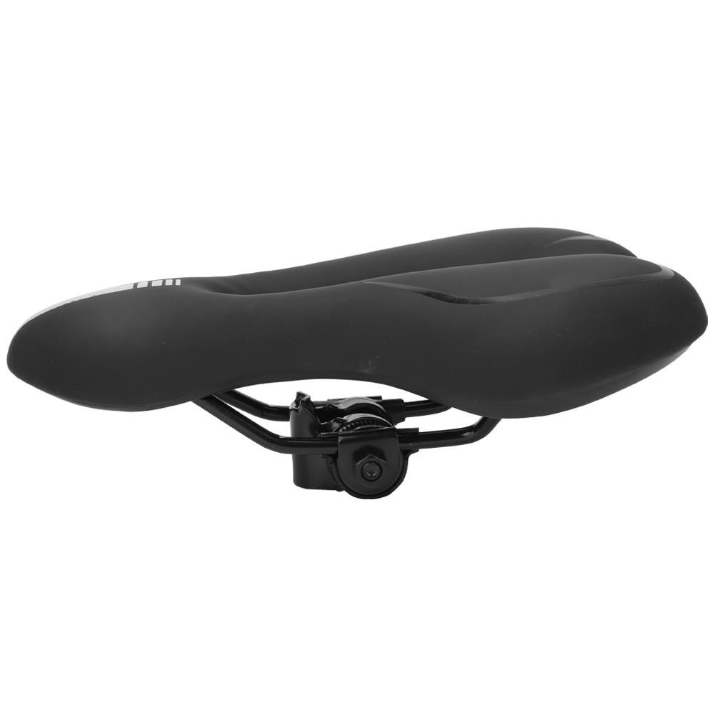 Silicone Bike Seat Hollow Comfortable Mountain Bicycle Saddle Cushion Cycling Accessories with Small Rain Cover