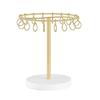 Hair Accessories Display Stand Sturdy Metal Hair Clip Holder Stand Organizers for Easy Access and Organization