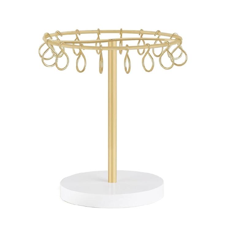 Hair Accessories Display Stand Sturdy Metal Hair Clip Holder Stand Organizers for Easy Access and Organization
