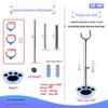 Adjustable Cute Cat Paw Doll Stand for BJD Dolls