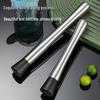 Stainless Steel Ice Crusher & Cocktail Muddler - Plastic Milk Tea & Lemon Hammer Bar Tool