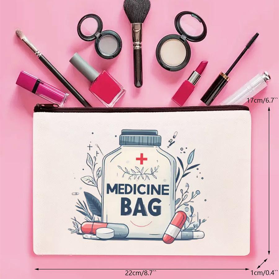 Digital Printing, Makeup Bag, Portable, Item Bag, Portable, Medication Storage Bag, Gift Packaging, Wedding Souvenir Packaging, Travel Makeup Bag
