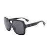 Burberry Logo Irregular Frame Sunglasses Unisex Sunglasses Black BE4379D-300187