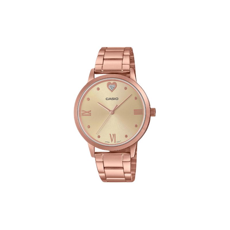 

Casio STANDARD series life waterproof quartz movement stainless steel strap Japanese and Korean watch 40mm women s watch gold dial LTP-2022VPG-9C золотий