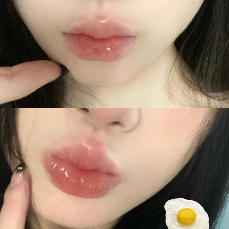 Gradient Pink Lip Tint: Mirror Finish, Plumping, Non-Fading, Moisturizing, Nude Makeup Lipstick