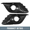 ABSOPRO Front Left and Right Fog Lamp Grille Cover Part Number Compatible with Mazda 2014 2015 1 Pair Trim, BHR150C21A/BJS850C11, 3, 2016,