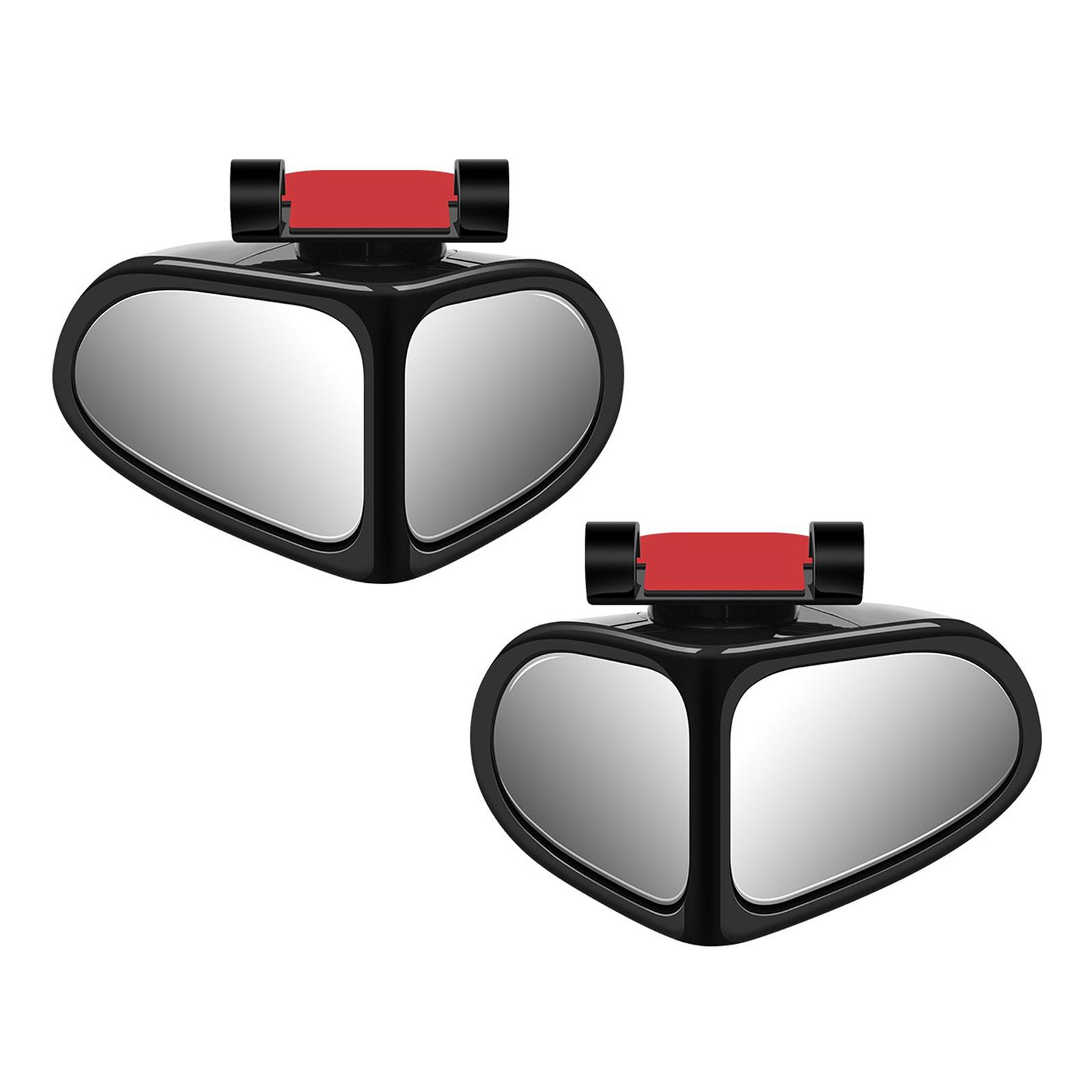 

Blind Spots Reflectors Glass for Car and Trucks, 360 Degree Rotating Design, Expand Your View with High Definition Glass чорний