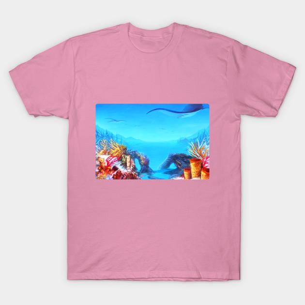 T Shirt Women Manta Bay Harajuku Print Kawaii Tshirt Summer Short Sleeve Female T-Shirt Top Tee