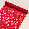 Polyester Christmas Tablecloth Snowflake Printed Table Cover Holiday Style Table Runner  Home Decor