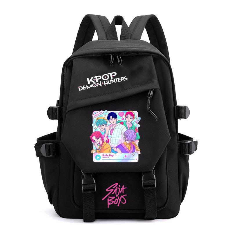Anime Kpop Demon Hunter Backpack Girl Fashion Travel Outdoor Leisure School Bag Backpack