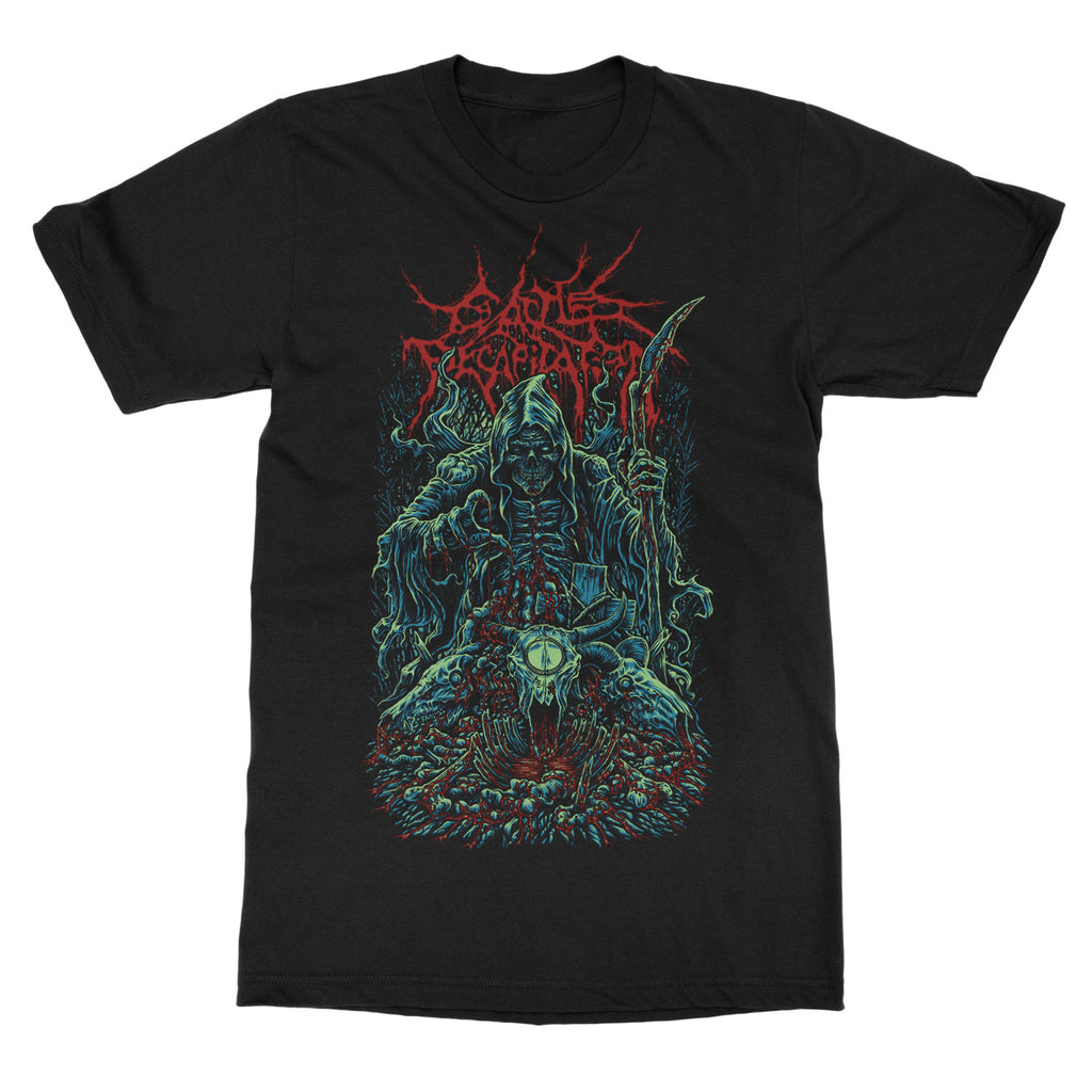Retro CATTLE DECAPITATION Graphic Cotton Tshirt Unisex Summer Short Sleeve Fashion Brand Tee Luxury Casual Vintage Retro Top